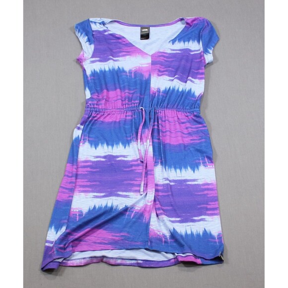 The North Face Dresses & Skirts - The North Face Blue tie dye Cap Sleeve Casual Dress Lightweight Stretch S